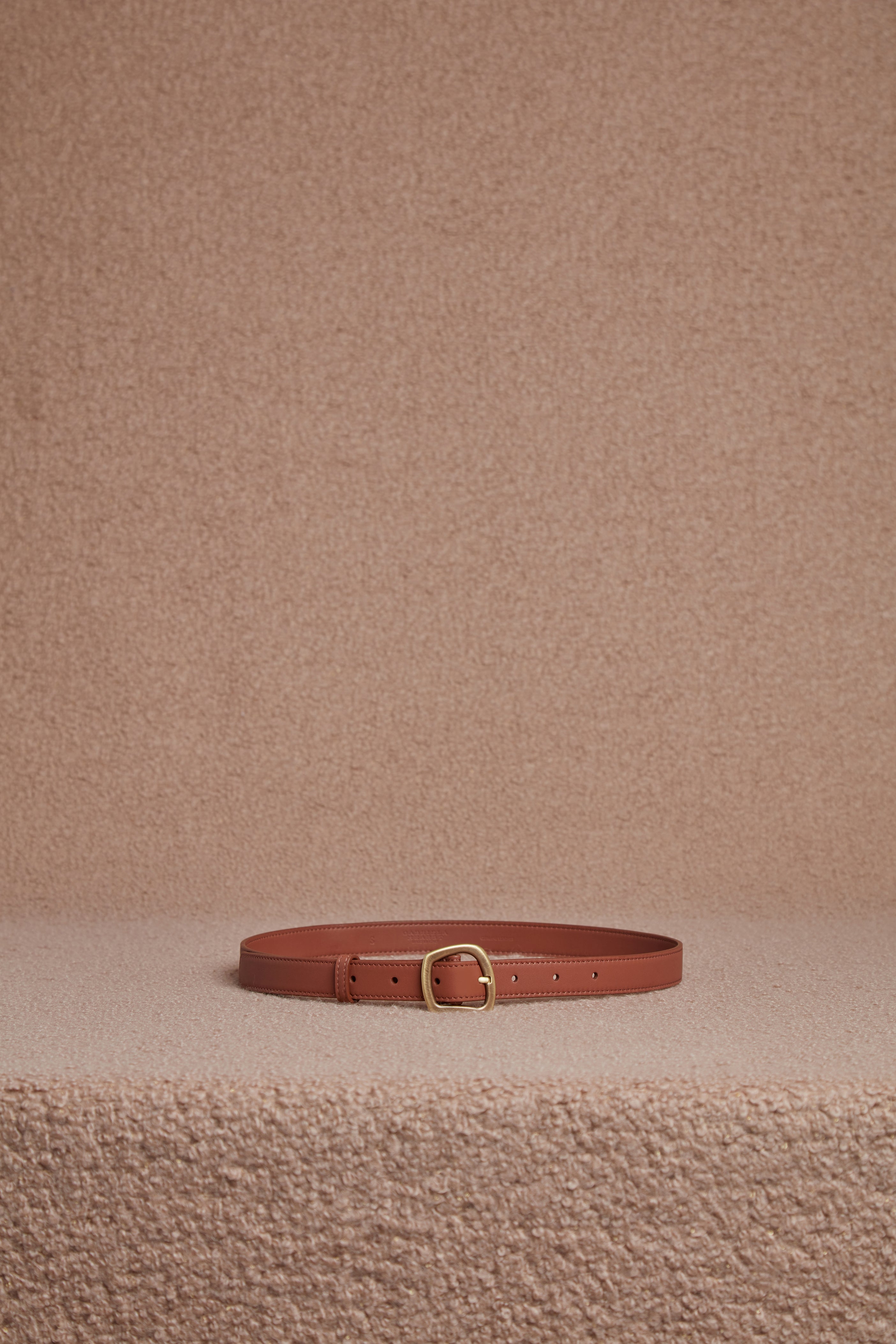 Belt in Cognac Leather