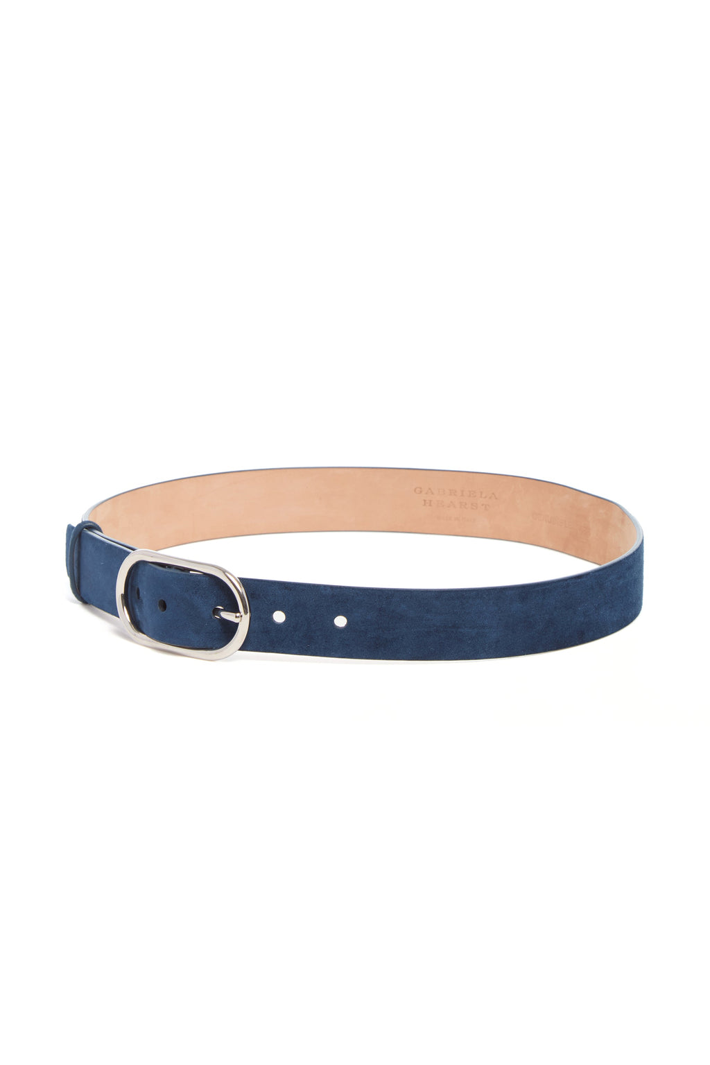 Belt in Navy Suede