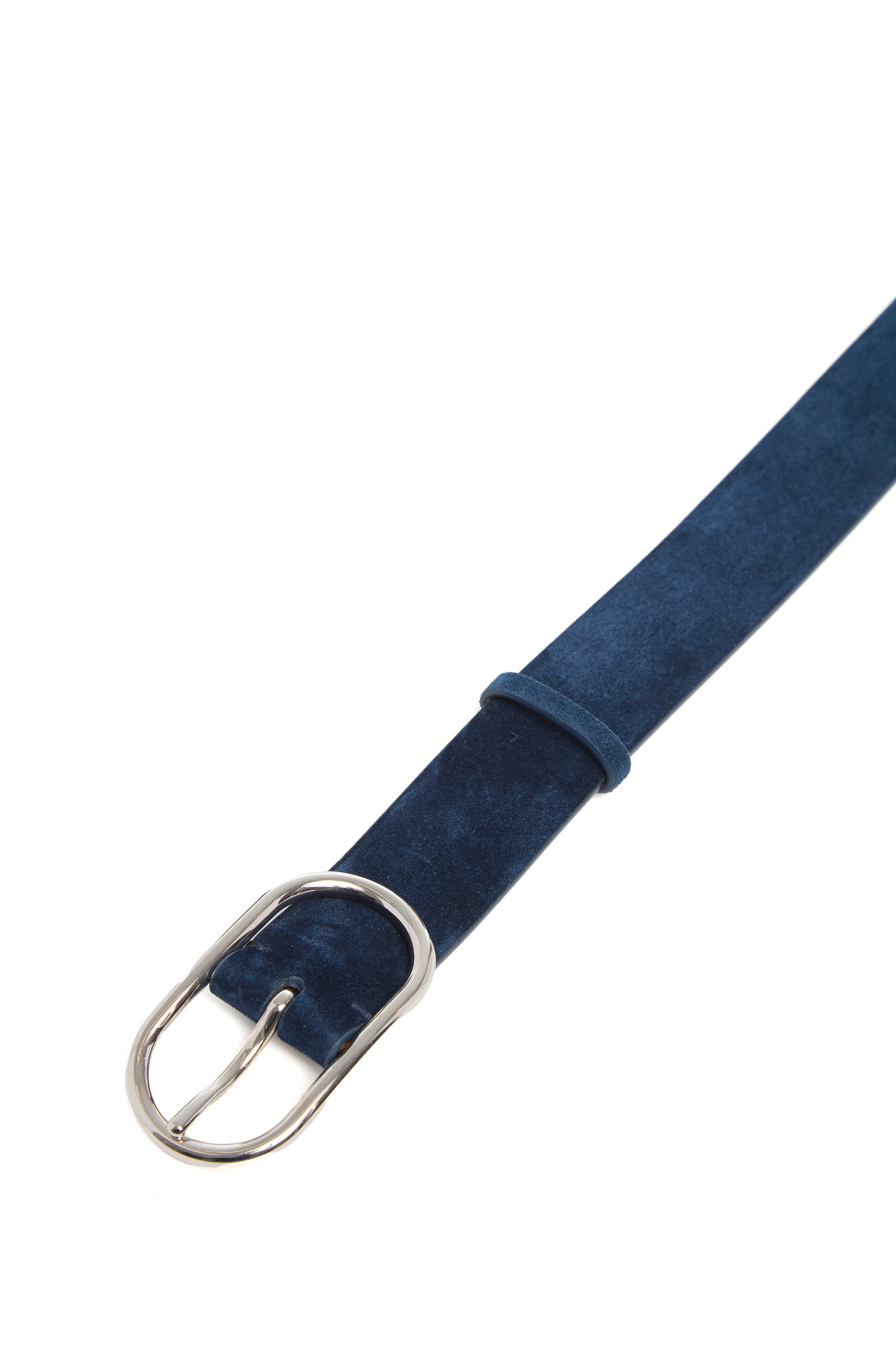 Belt in Navy Suede