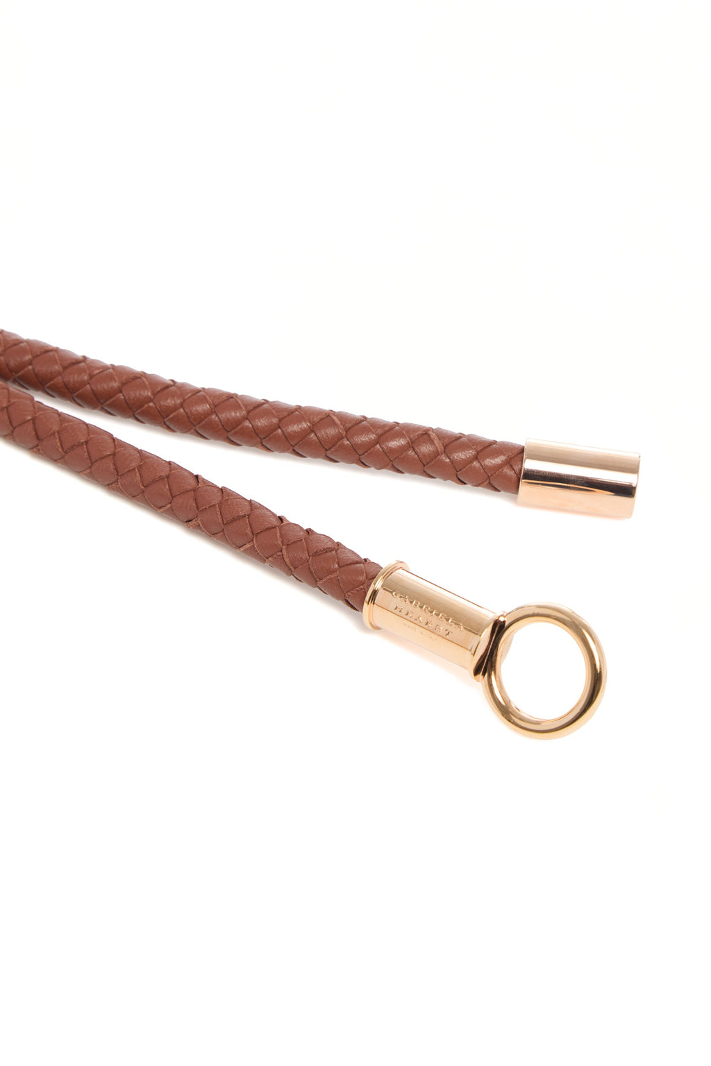 Belt in Cognac Nappa Leather