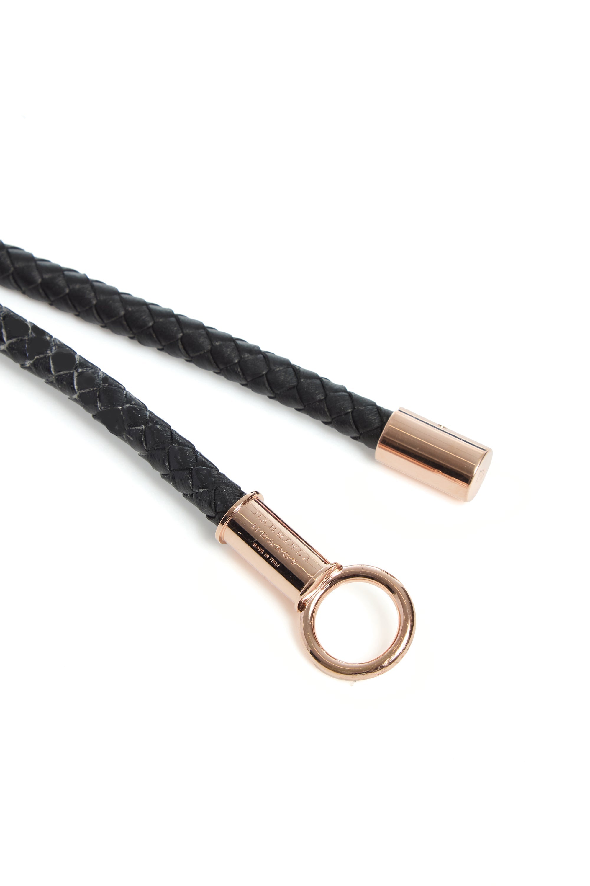 Belt in Black Nappa Leather