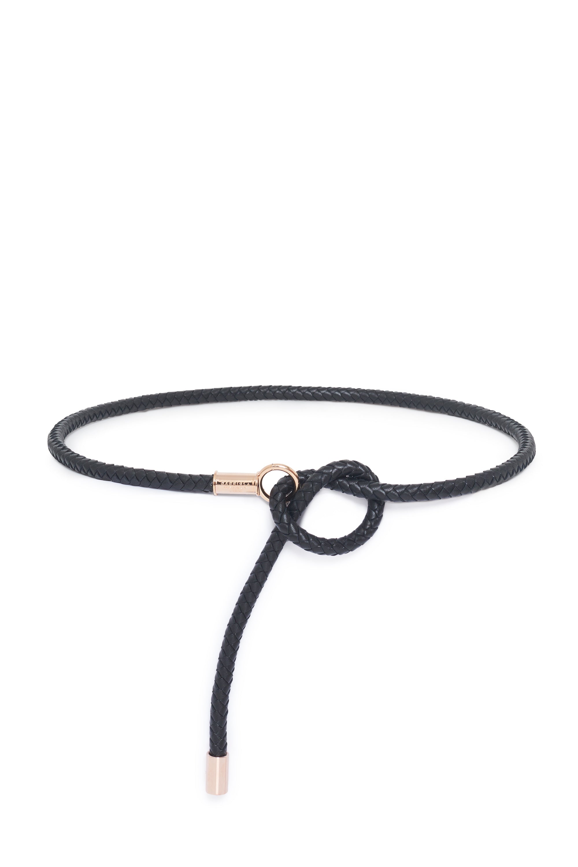 Belt in Black Nappa Leather